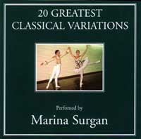 20 Greatest Classical Variations - CD by Marina Surgan