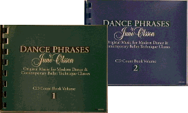 Dance Phrases 1&2 CD Count Books