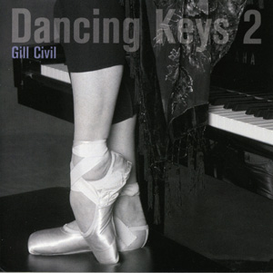 Dancing Keys 2 CD Cover - by Gill Civil