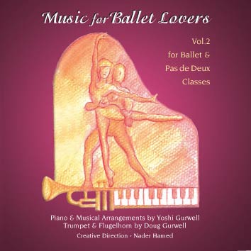 Music for Ballet Lovers - Vol 2 CD Cover - by Yoshi Gurwell